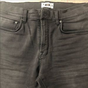 Joseph Abboud Terry Jean 34x30 Grey/Black